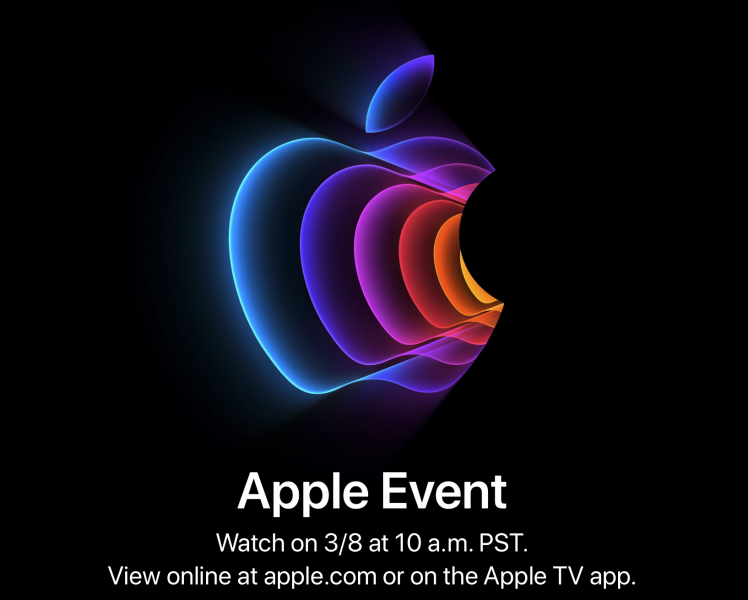 Sledování březnové Apple Keynote 8.3.2022