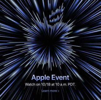 Sledování říjnově Apple Keynote 18.10.2021 