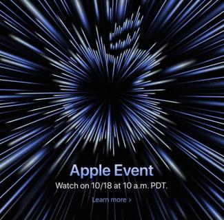 Sledování říjnově Apple Keynote 18.10.2021
